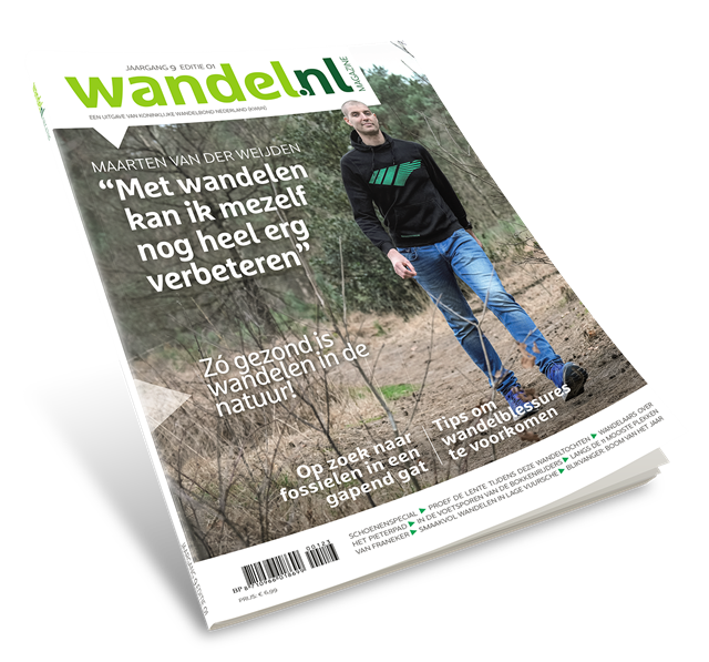 cover van Magazine Wandel.nl met Maarten van der Weijden.