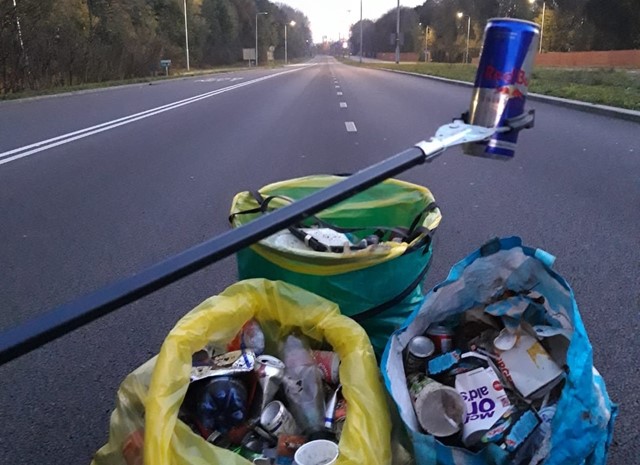 Snelweg afgesloten, dus opruimen maar...