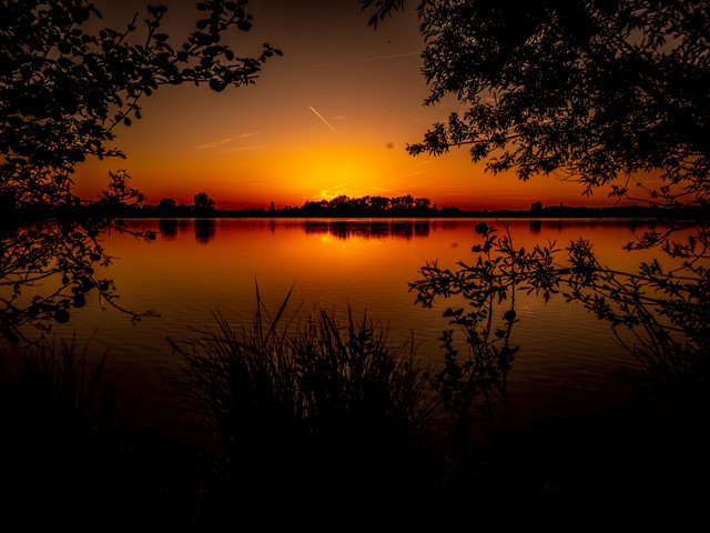 afbeelding van een zonsopgang.