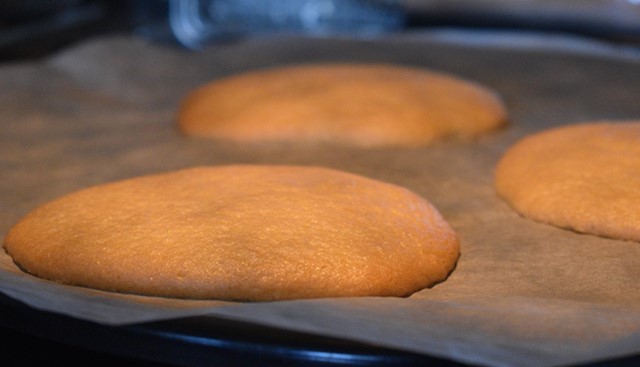 Eierkoeken in de oven
