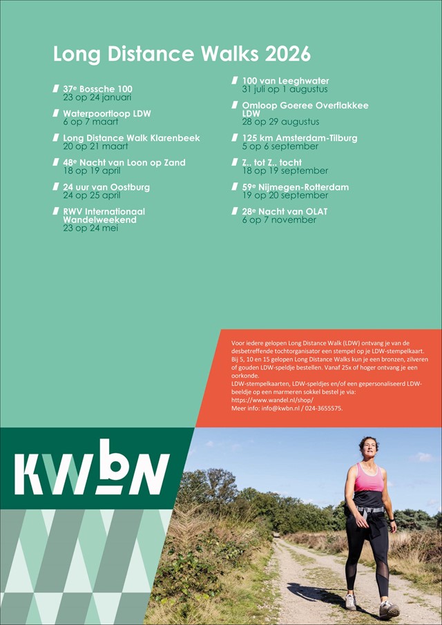 2026 Overzicht Long Distance Walks 2026 DEF
