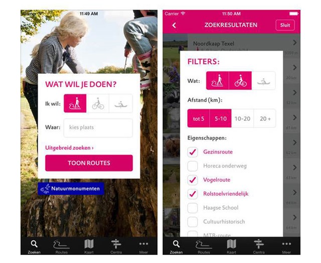 Natuurmonumenten app