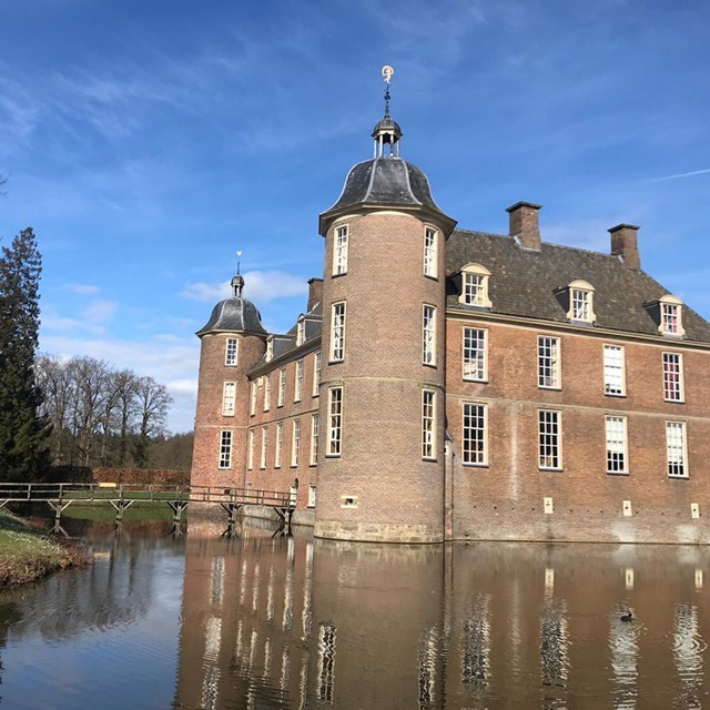 Wandelroute langs het kasteel in de Achterhoek op het Pieterpad
