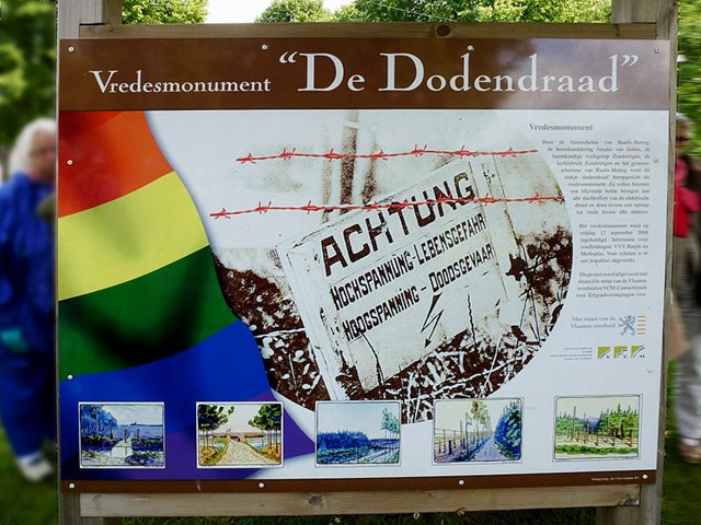 Vredesmonument de dodendraad