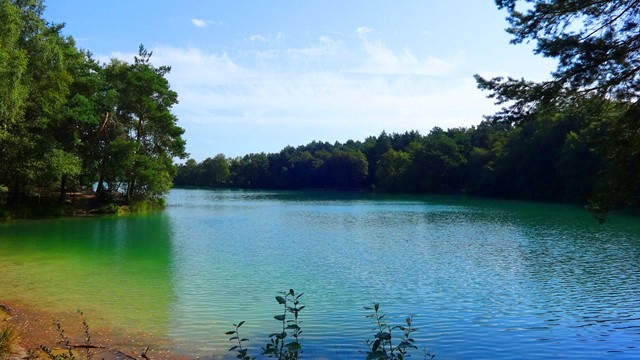 Het blauwe meer 