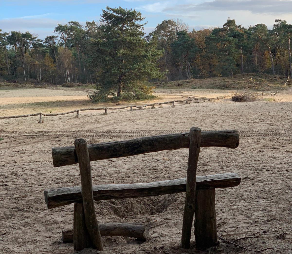 Zandverstuiving bij Bergen op Zoom