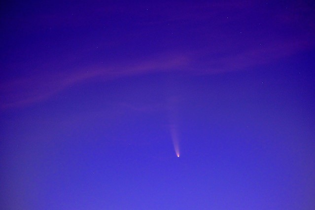 De komeet Neowise