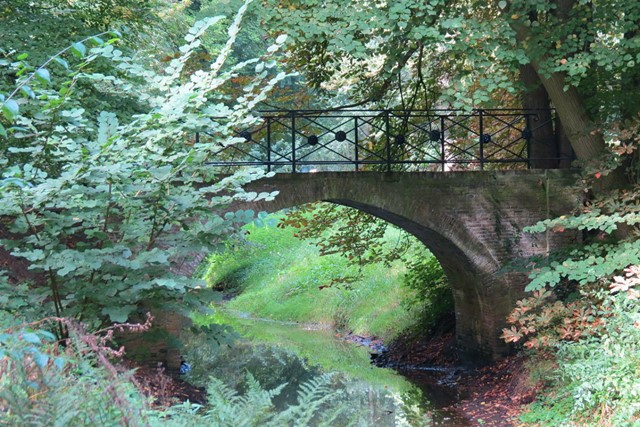 Brug bij landgoed Hackfort