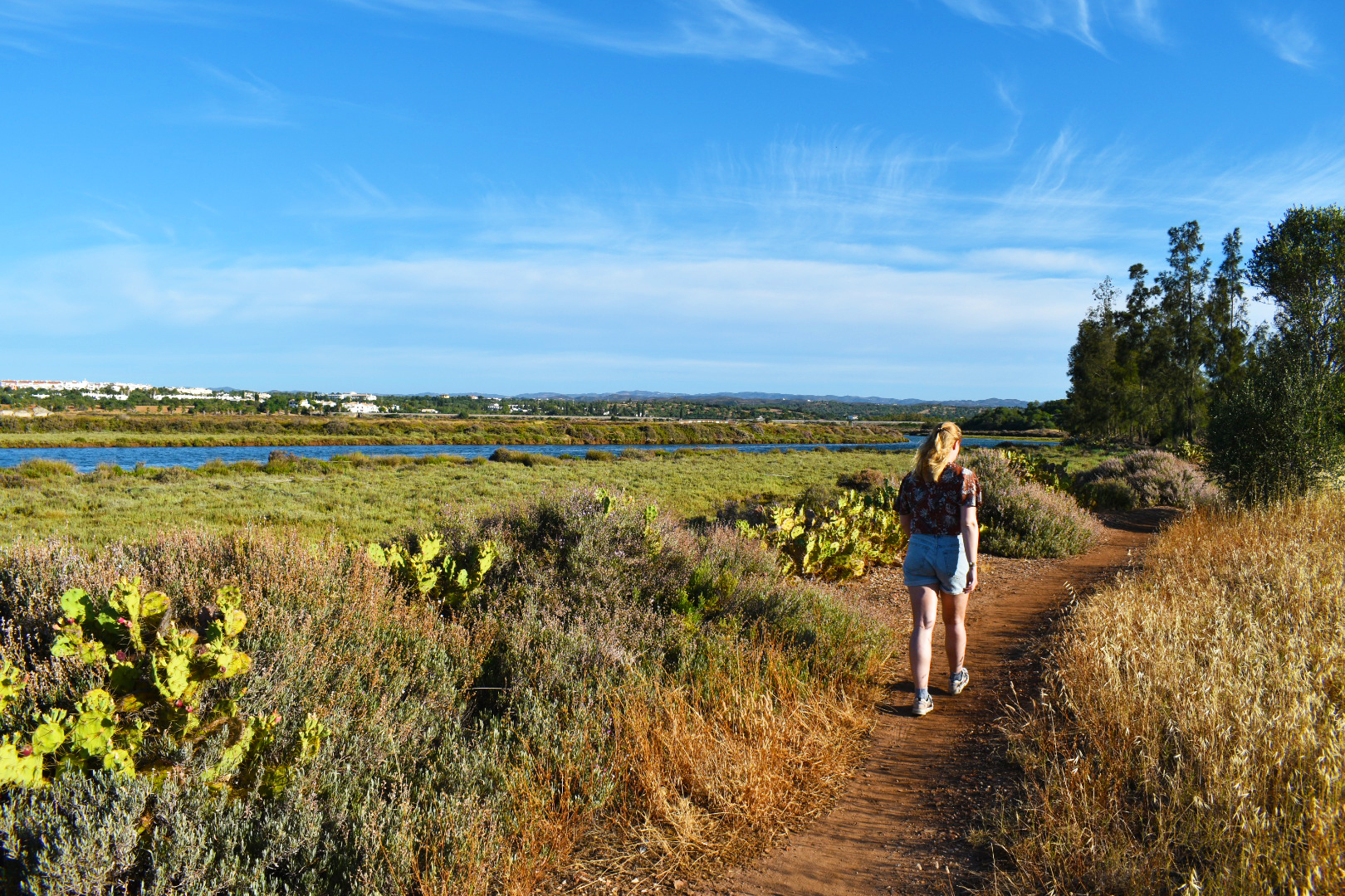 Wandeling langs de zoutvlaktes van Cabanas