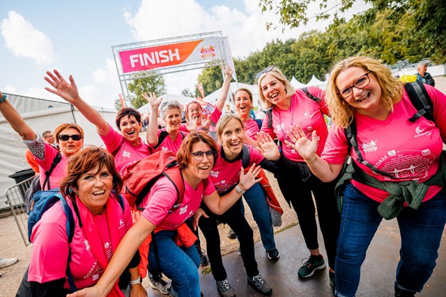Pink Ribbon Dam tot Dam Wandeltocht