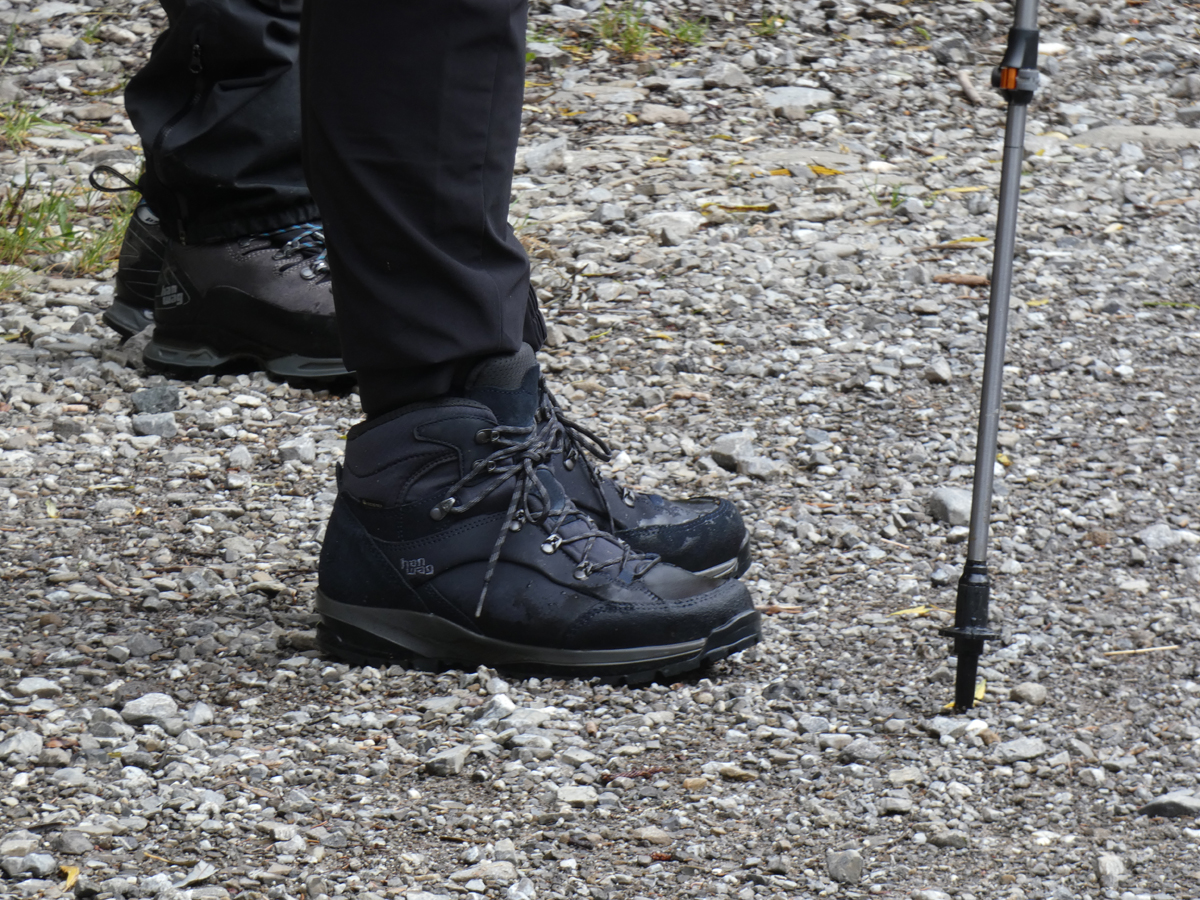 afbeelding van Hanwag-wandelschoenen.
