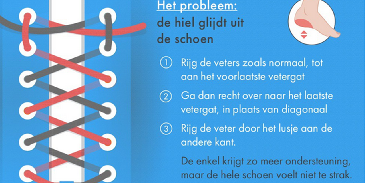 Hoe veters in schoenen hotsell