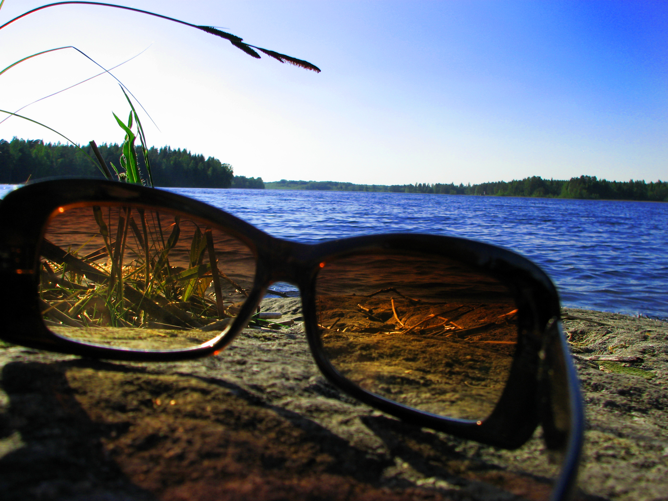 Zonnebril met bescherming tegen UV-stralen