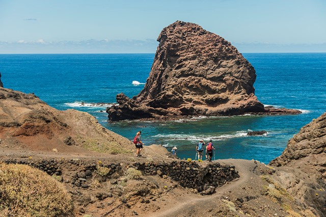 Wandelen in natuurpark Anaga op Tenerife; Roque Bermejo