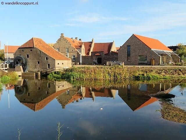 Watermolen aan de rand van het Leudal