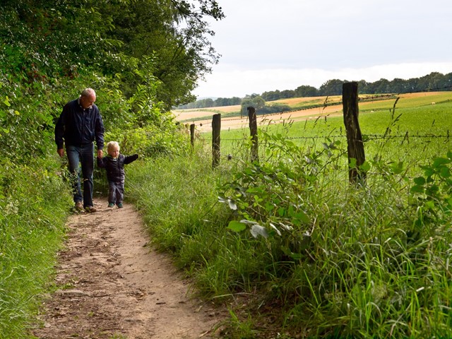 wandelen met kinderen