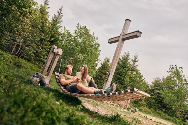 Pauze op de Langenberg, Foto: Sauerland Tourismus, Paul Masukowitz
