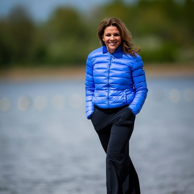 Nu in Magazine Wandel.nl: Leontien van Moorsel over 'haar' geliefde Zevenhuizerplas; Leontien aan het water