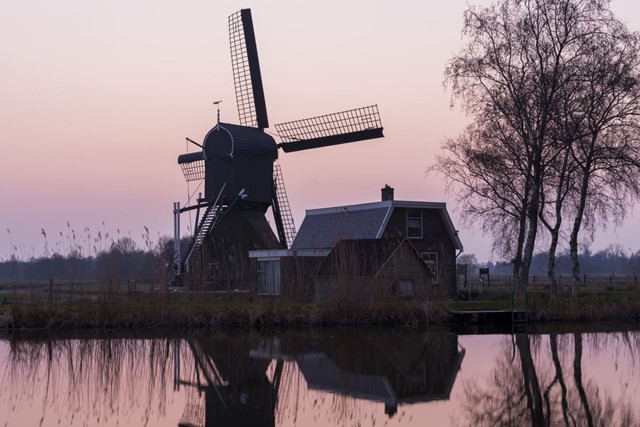 Groene Hartpad; een Streekpad vol hoogtepunten; Molen Woerden