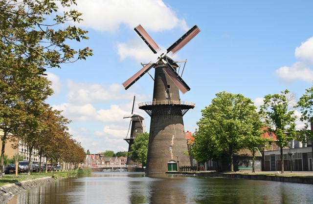 Molens in Schiedam