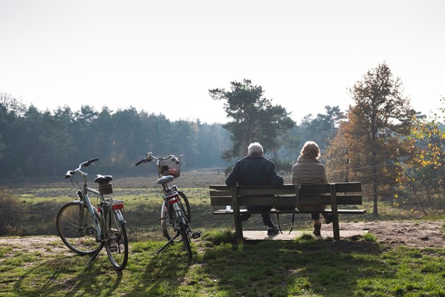 Wandelen combineren met andere sporten; fietsen.