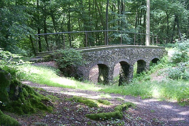 Klompenpad Veluwe Dorenweertsepad Dunobruggetje
