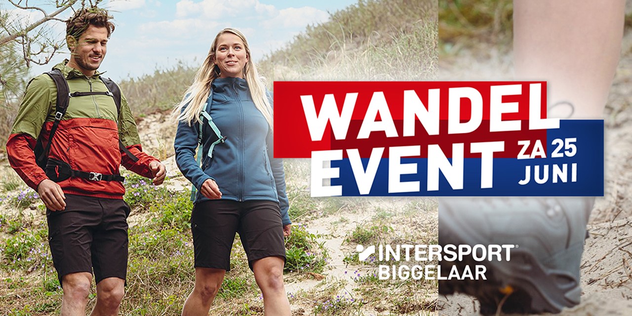 Wandelevent Intersport Biggelaar 25 juni 2022