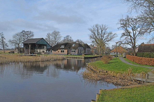Dwarsgracht in Giethoorn