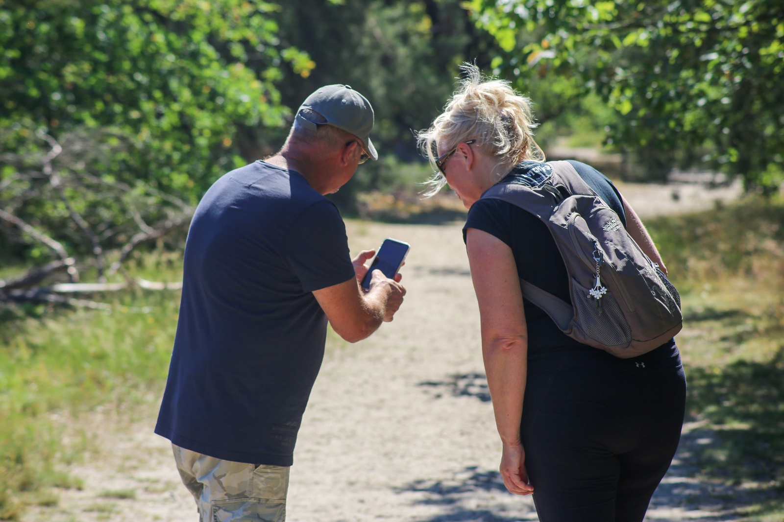 Wandelen met een app