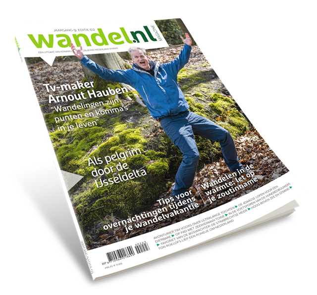 cover van Magazine Wandel.nl met Arnout Hauben.