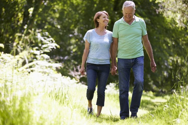 Wandelend stel