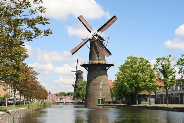 De Mooiste Wandelroutes Langs Molens S Werelds Grootste Molens Schiedam Zuid Holland