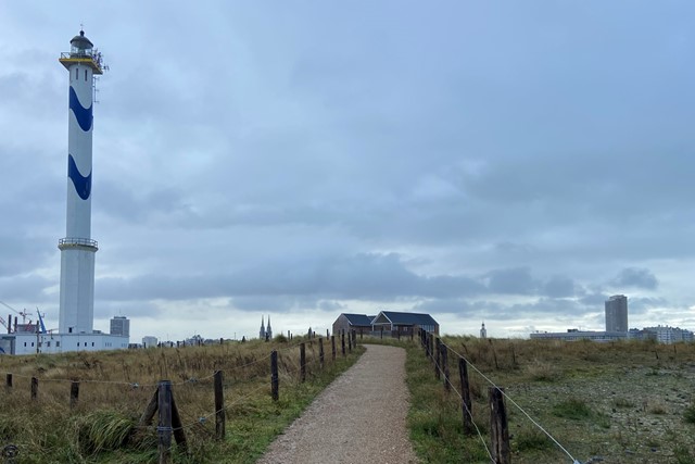 Kustwandelroute etappe van Oostende naar Blankenberge