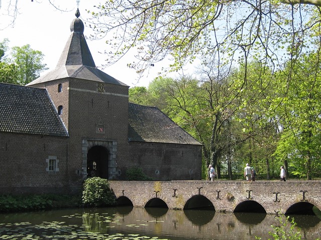 De tuinen bij Kasteel Arcen