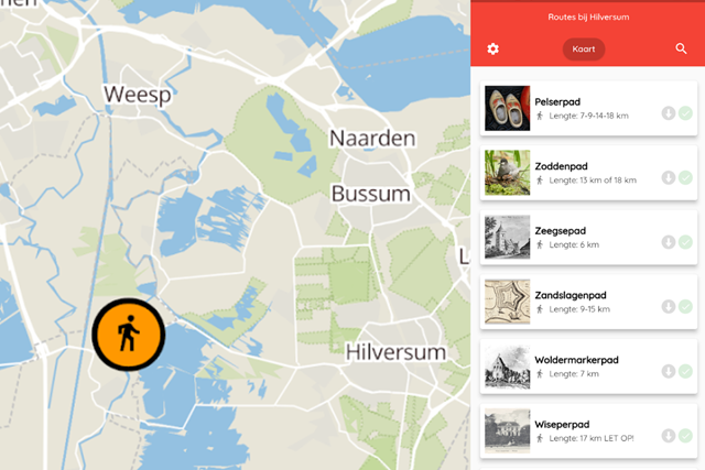 Wandelen Met Een Wandel App Of GPX Tips Klompenpaden App