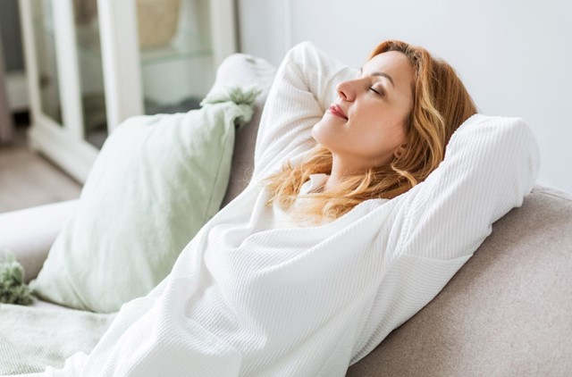 Kun Je Ook Te Gezond Leven; Ontspannen vrouw