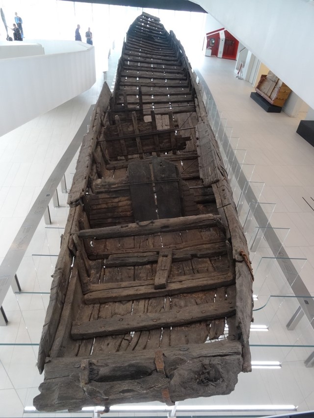 Wrak van het schip De Meern