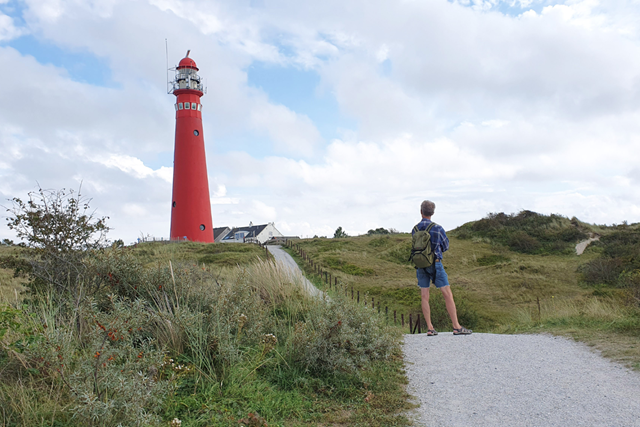 Wandelroute NP Schiermonnikoog Nationaal Park, Duin En Strand Twee Vuurtorens, Één
