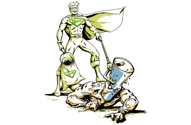 Plandelman Illustratie