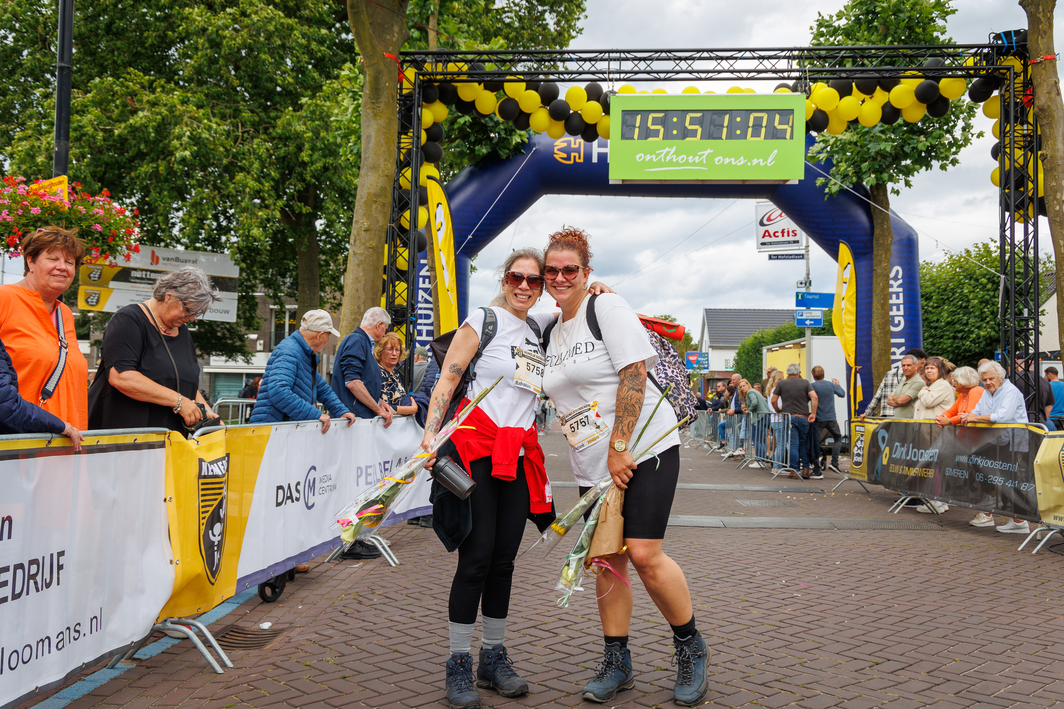 Maud wandelde de Kennedymars voor haar moeder en KWF