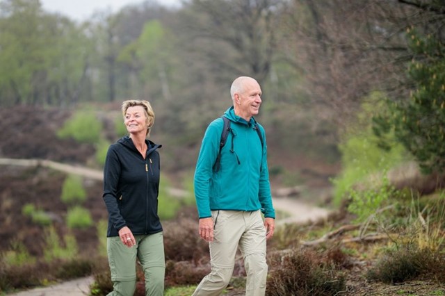 Lucy en Jos op de Posbank, foto: David Meulenbeld