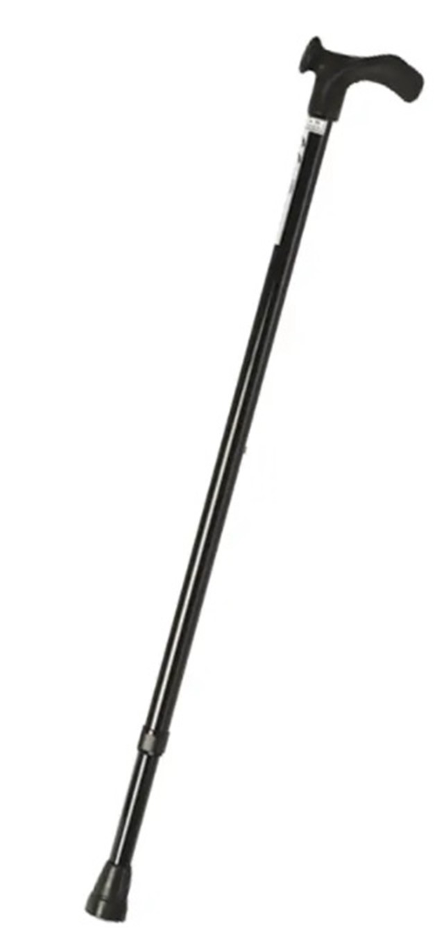 Een wandelstok van aluminium