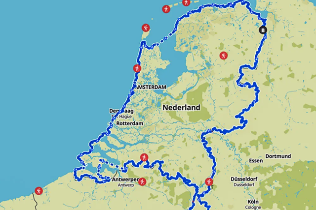 Nederrandpad Etappe 46 Baarle Nassau Ulicoten Etappes