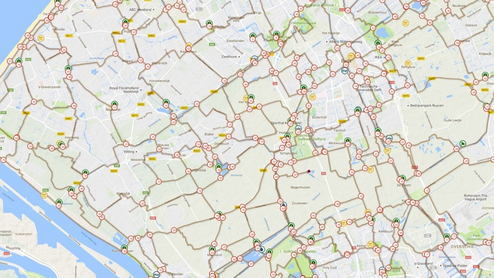 Wandelen Via Wandelknooppunten