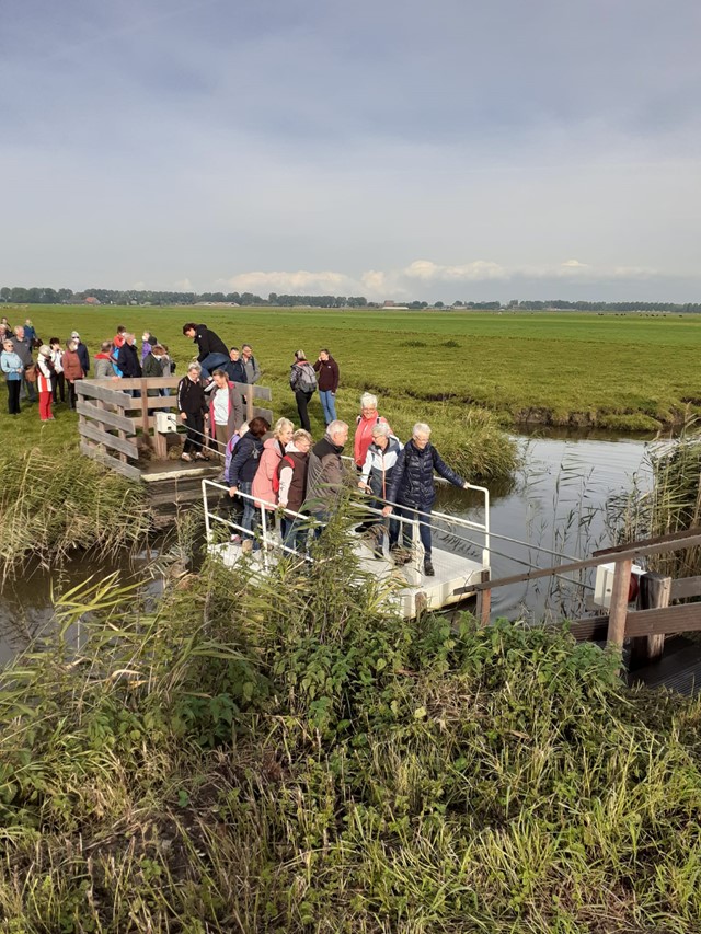 Wandelaars tijdens Ommetje Breukelen
