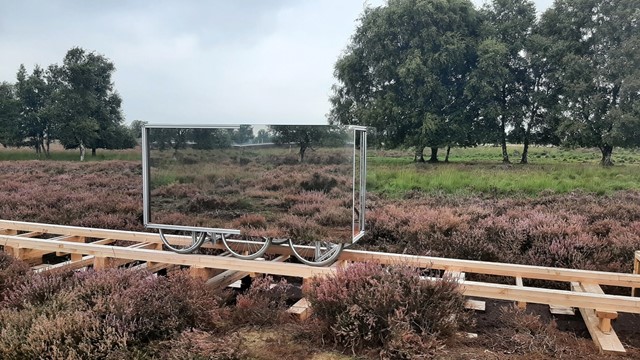 Slow train van kunstenaar Hehe