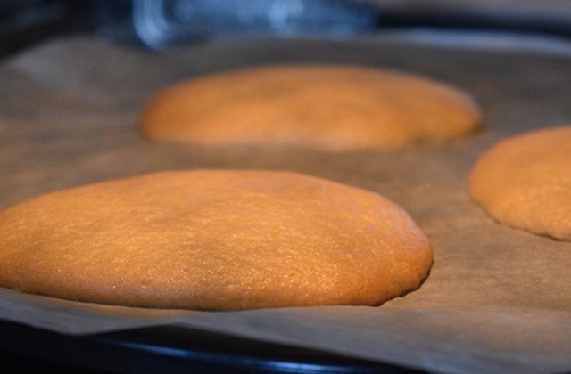 Eierkoeken in de oven