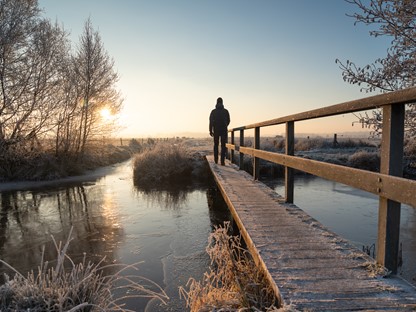 Wandelen in de winter