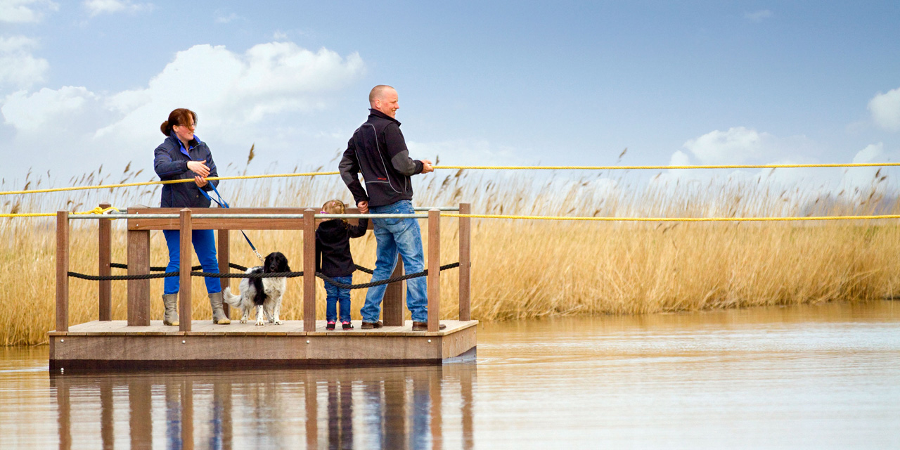 De Lieuw slufter kaap pontje
