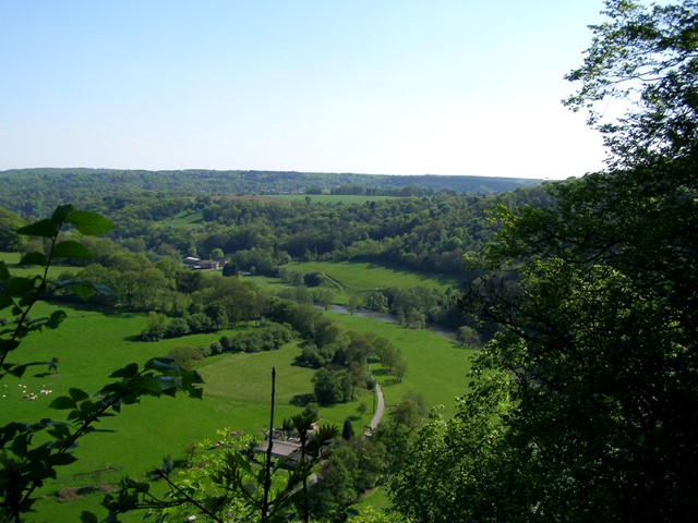 Uitzicht vanaf de Valkenrots